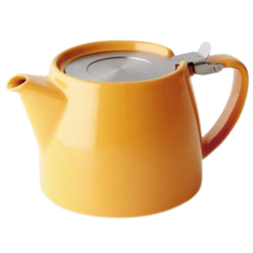 Stump Teapot with Stainless Steel Lid & Infuser 18 oz.