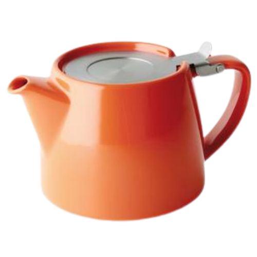 Stump Teapot with Stainless Steel Lid & Infuser 18 oz.