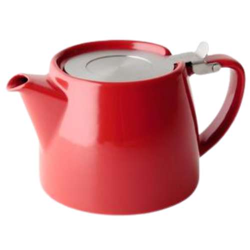 Stump Teapot with Stainless Steel Lid & Infuser 18 oz.